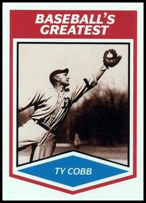 1989 CMC Baseball's Greatest 2 Ty Cobb